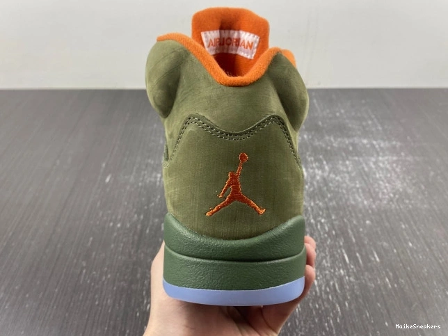 MaikeSneakers DD0587-308 Air Olive Jordan 5 0722